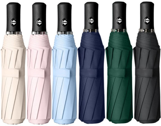 세이브데이 튼튼한 접이식 3단 자동 우산