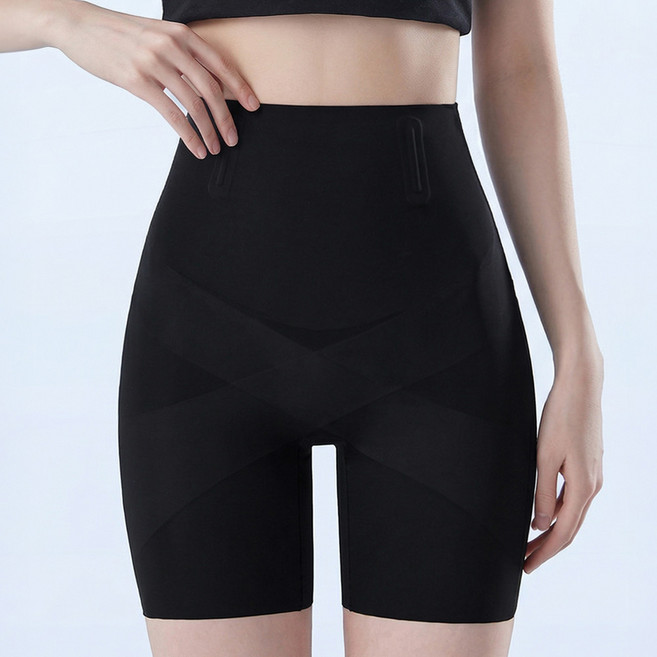 미미캐츠 하이웨스트 롱레그 심리스 복부 보정 여성 사각 드로즈 똥배 거들 팬티 MC0903