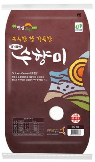 수향미 골든퀸 3호 백미, 10kg, 1개, 특등급
