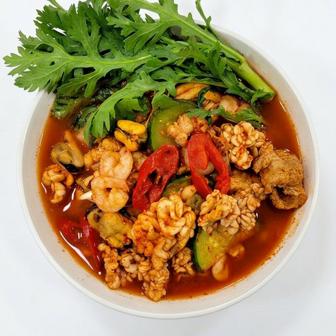 청정한상 해물가득 부산 알탕 밀키트 쿠킹박스 3인분 550g, 1개