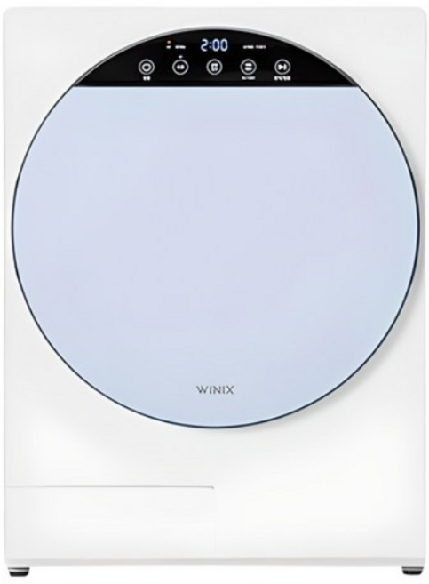 위닉스 인버터 컴팩트 건조기 4kg 고객직접설치, 혼합크림블루, HS3H400-NMK