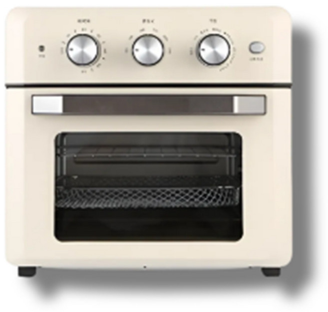 재원전자 스마트 에어프라이어 미니오븐 18L 아이보리 고객직접설치, FM1800Y