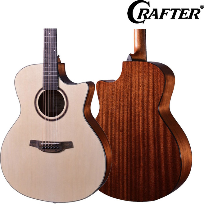 크래프터 HG250C / HG-250C 입문용 통기타 GA바디 풀구성품, 1개