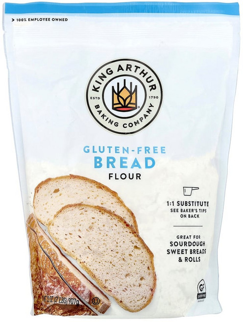 아이허브 글루텐 무함유 빵 가루 907g(2lb), 1개, 907g