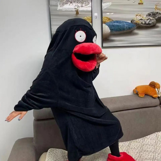 오리 잠옷 파자마 코스프레 할로윈데이 코스튬 캐릭터