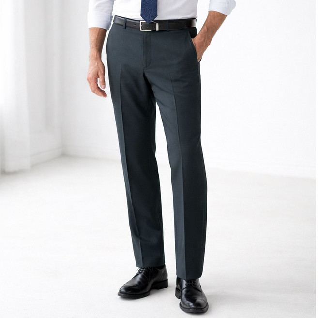 빅사이즈 30~42 봄 가을 남성 허리밴딩 노턱 스판 정장바지 신사바지 캐주얼바지