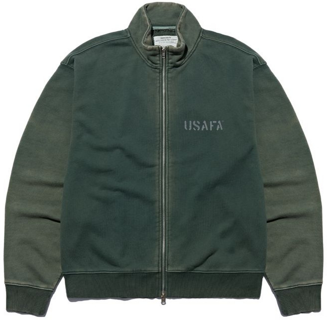 디스커스 애슬레틱 USAFA 집업 스웨트 셔츠 워시드 그린