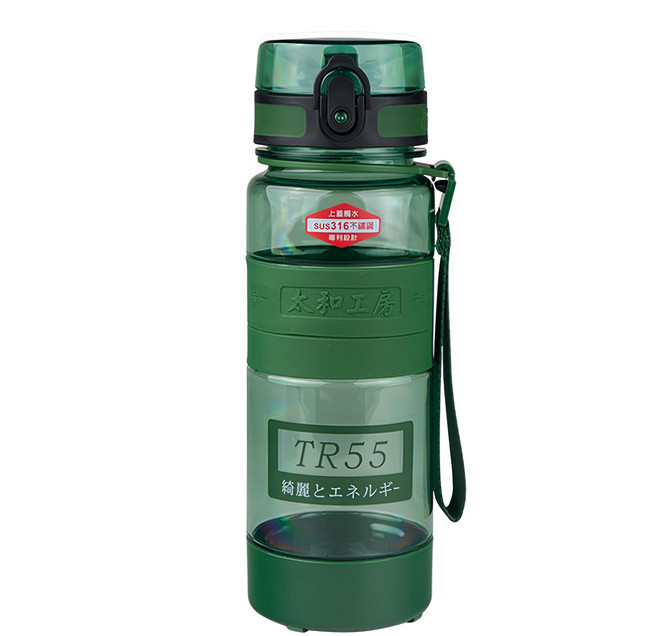 太和工房 TR55系列 運動水壺, 橄欖綠, 1L, 1個