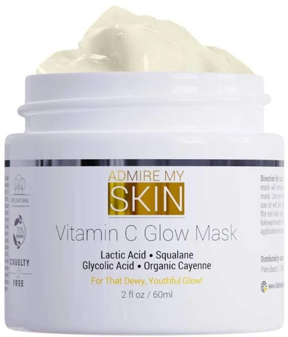 Admire My Skin 어드마이어 마이스킨 비타민C 그로우 마스크 크림 60ml, 1개, 1개입 - 쿠팡