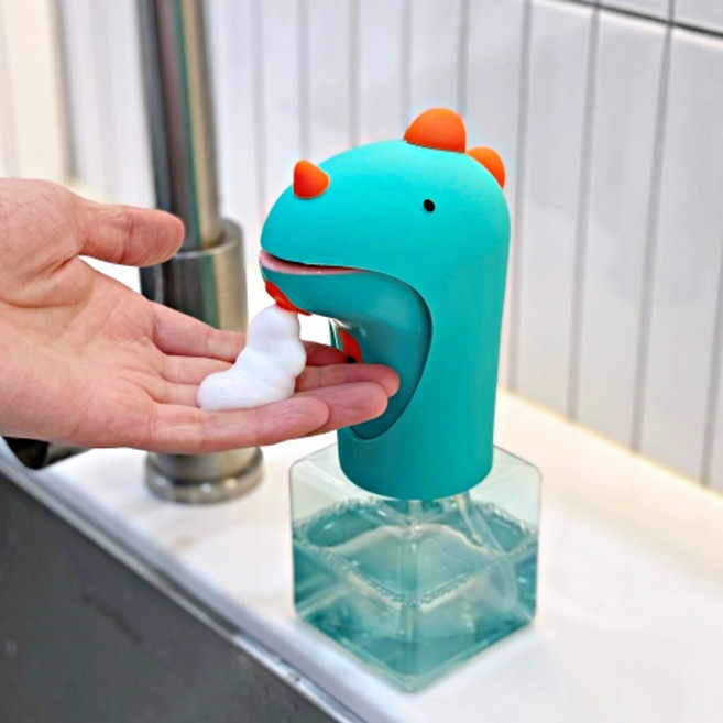 아기공룡 자동 손세정기 디스펜서 물비누, 1개