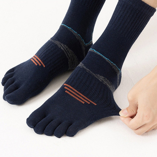 부올라 남성 마라톤 발가락 양말 헬스 스포츠 러닝 토 삭스 3세트