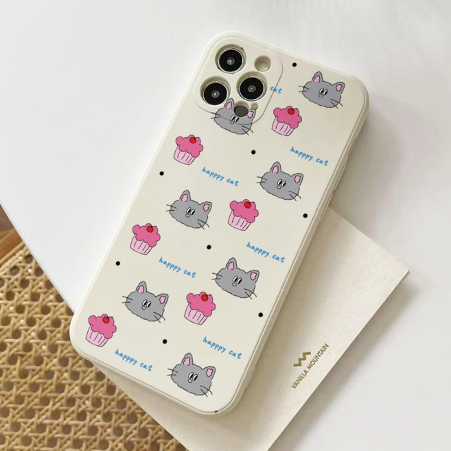 케이크 고양이 아이폰 갤럭시 휴대폰
