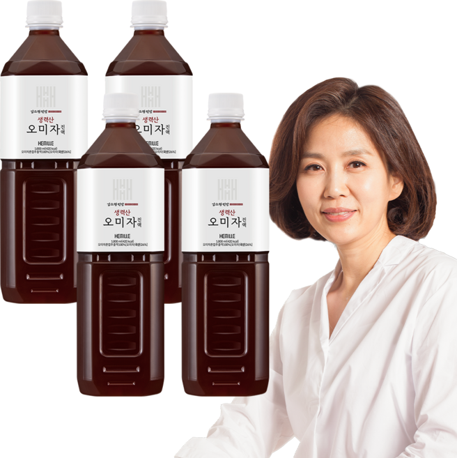 김소형원장 오미자청 문경 생력산 오미자원액, 1L, 1개입, 4개
