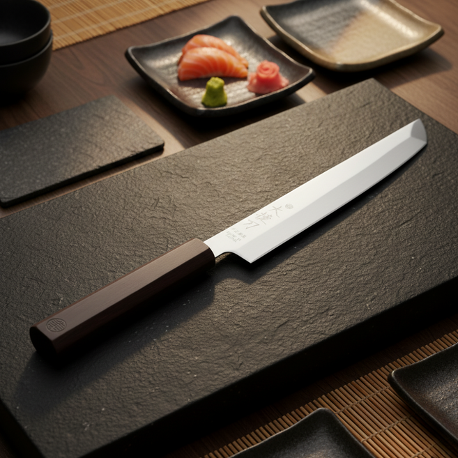 명장 조상진 대첩도 미니 사시미칼 회칼 3종, 월넛, 1개