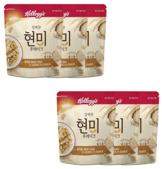 켈로그 담백한 현미푸레이크, 550g