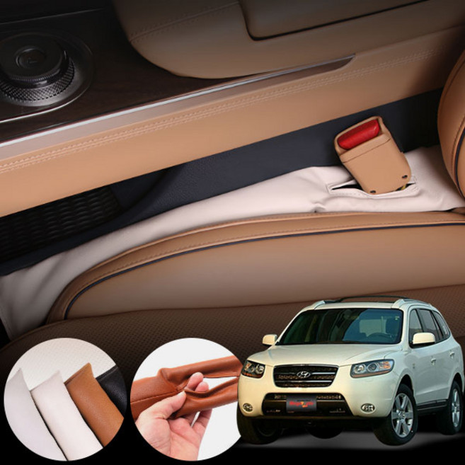 싼타페CM(09~12) 2.0(R엔진) 자동차 시트 틈새 차단 쿠션 블랙 2개