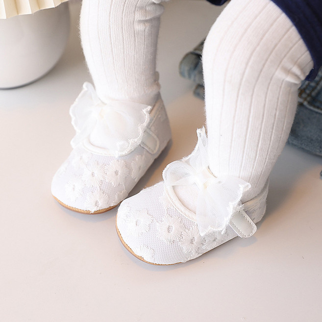 공주 리본 보행기화 걸음마 봄 여름 유아 여아