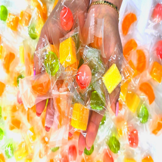 리얼 5가지 과일의맛 까먹는 쫀득쫀득 젤리혼합세트 150g 선물용, 1개