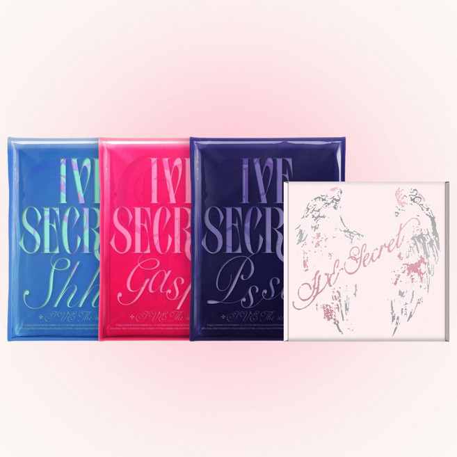 아이브 앨범 4종세트 시크릿 SECRET 4집 IVE 일반반