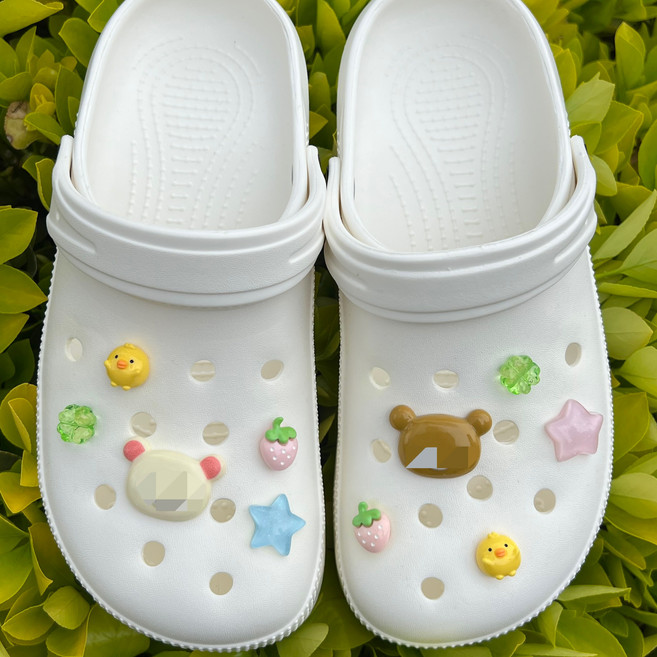 귀여운 곰 친구들 신발 파츠 10종