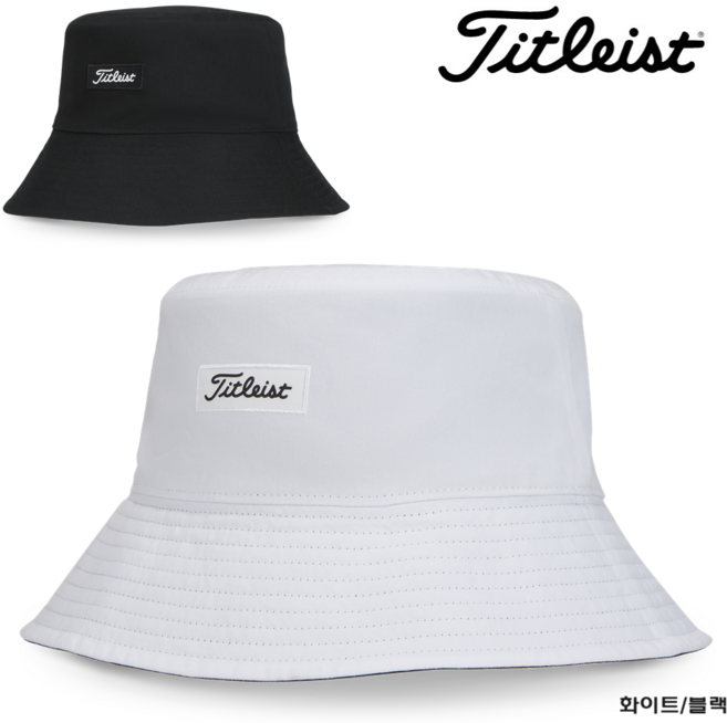 아쿠쉬네트 24 타이틀리스트 리버서블 찰스턴 버킷 TH24FRCBN2, 블루 버드/네이비, M/L, 블루 버드/네이비