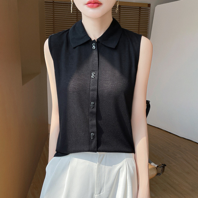 lofei 여성 여름 가벼운 민소매 블라우스 상의 TX28