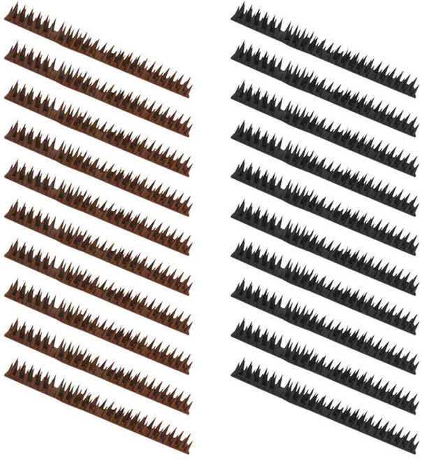 조류되치기 새쫒는기계 비둘기 방지 및 조류 구충제 스파이크 울타리 벽 고양이