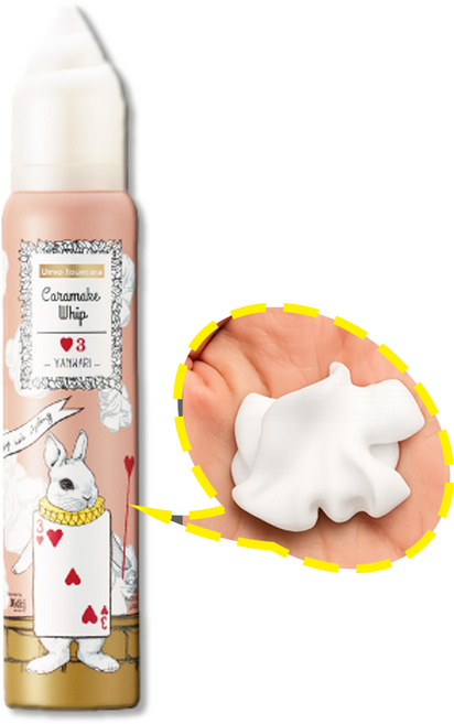 데미 소프트 헤어 무스 폼 우에보 쥬카라 캐러메이크 휩 3 A 115g