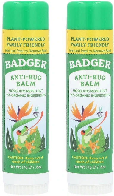 뱃저 우디 시트러스 레몬그라스향 모기 퇴치제 안티 버그 밤 스틱 17g 2개 - 쿠팡