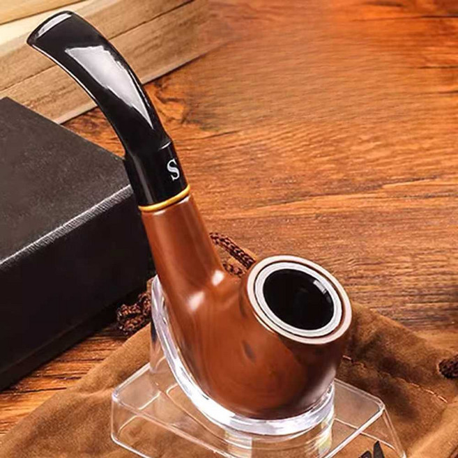 담뱃대 곰방대 시가렛 고급 담배파이프 수제 휴대용, 1개, D형 디자인 모델