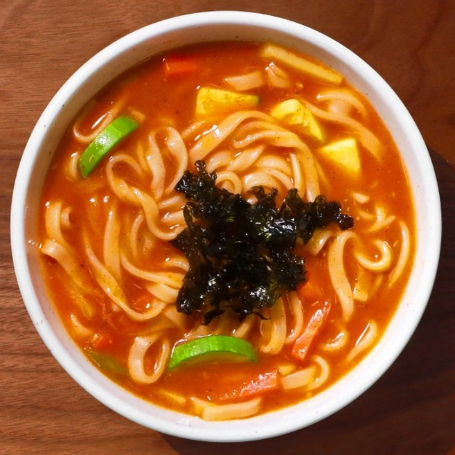 기타 강원도 별미 음식 장칼국수 4팩 (개별포장/소스동봉), 4개