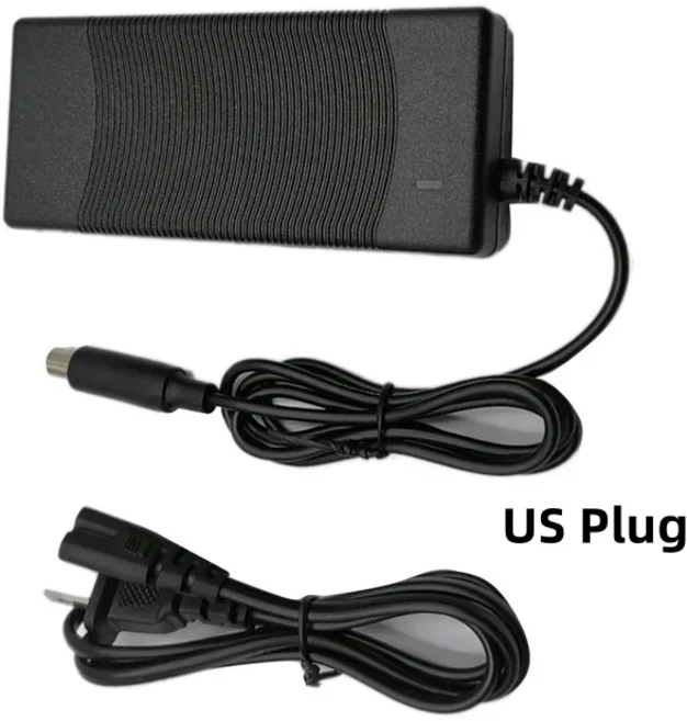샤오미 전기 스쿠터용 전원 충전기 어댑터 42V 2A M365 1S Pro Pro2 범용 충전기 EU US UK AU 플러그 E스쿠, 02 US, 02 US