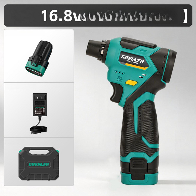 픽토리 하이퍼건에어건 노즐 무선 미니 제트건 저소음, 기본 모델명/품번, 무브러시 16.8v 스톰 1배터리 1충전기