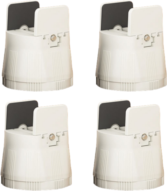 피유스 가구 다리 너비조절 높이조절 4개입, 4개, 화이트