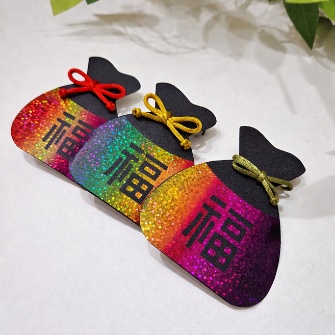 복주머니 용돈 봉투 이벤트 상품권 명절 조카 세뱃돈 손주 용돈 머니홀더 3개, 1개, 3개세트