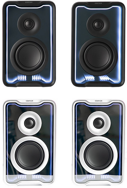 에디파이어 EDIFIER QR30 데스크탑 LED 액티브 모니터 스피커 글로벌버전, 화이트