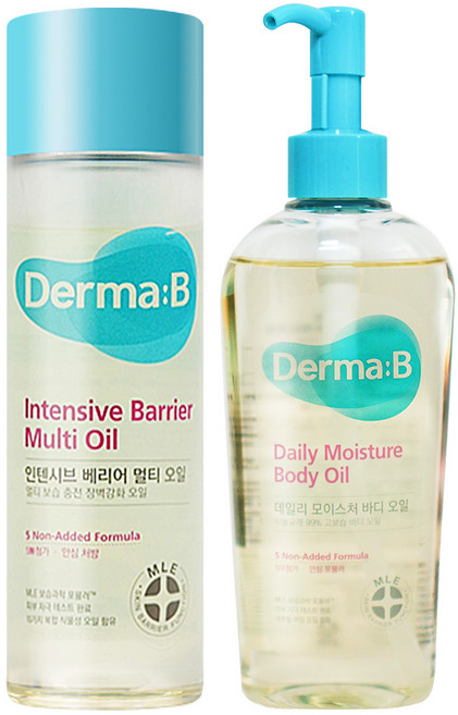 더마비 데일리 모이스처 바디오일 200ml+멀티오일 135ml 2종세트, 1개