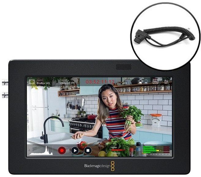 BlackmagicDesign Video Assist 5" 3G (D-TAP 케이블 포함) / 블랙매직디자인 비디오 어시스트 모니터 5인치 3G