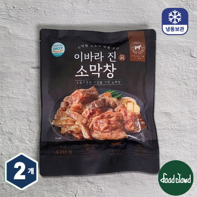 달구벌 달구지 초벌 절단 소막창 420g (소스 20g포함), 2개