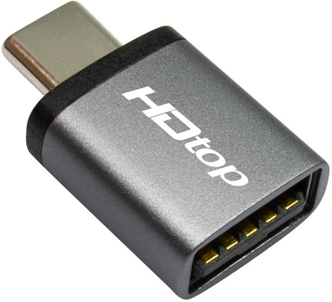에이치디탑 C타입 to USB3.0 5Gbps OTG 변환 젠더 HT-3C016, 혼합색상, 1개