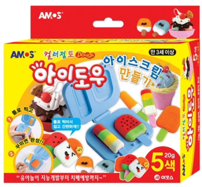 아모스 아이도우 아이스크림 만들기, 1개, 1개