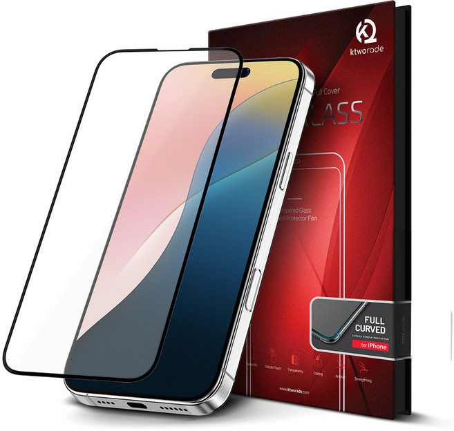 파이널글라스 아이폰16프로맥스 강화유리 필름 풀커버 액정보호, 1개