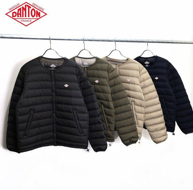 단톤 경량패딩 크루넥 이너 다운자켓 남성 DT-A0025