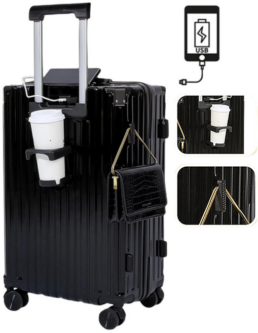 캐리어 20인치 22인치 24인치 기내용 대형 하드 여행용 감성 하드 캐리어 수납 주머니 대용량 패션 남녀 공용 흰색 블랙 회색 분홍색