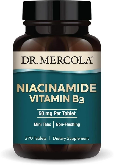 Dr. Mercola 나이아신아마이드 비타민B3 90회 제공량(270정), 1 - 쿠팡
