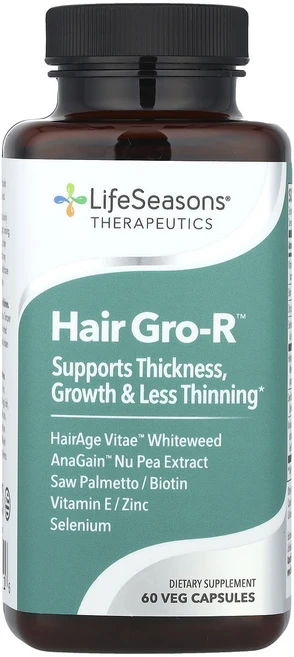 LifeSeasons Therapeutics Hair Glo-R™ 베지 캡슐 60정, LifeSeasonsTherapeuticsHairGlo, 1개 - 쿠팡