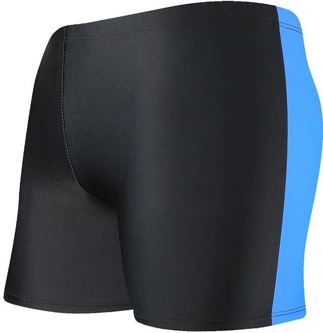 男士加寬加大平角泳褲 成人夏季大尺碼舒適泳裝