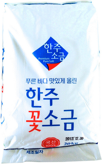 한주 꽃소금 20kg, 1개