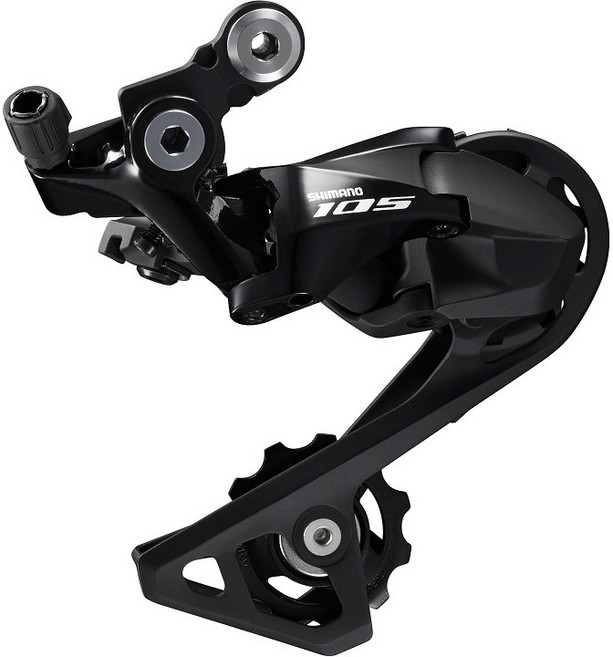 Shimano 105 R7000 公路車後變速器, 1個, 黑色, GS, 中腿, 黑色