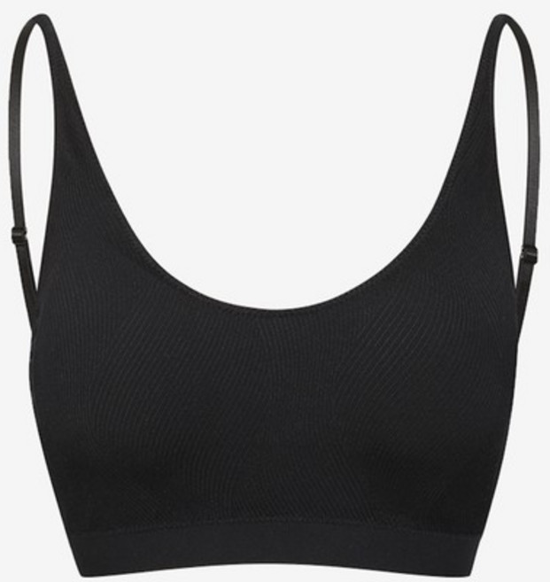 심리스 웨이브 패턴 캐미 브라_FU3100